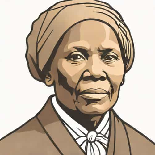 Drawing Of Harriet Tubman