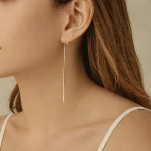 Gold Threader Earrings Uk