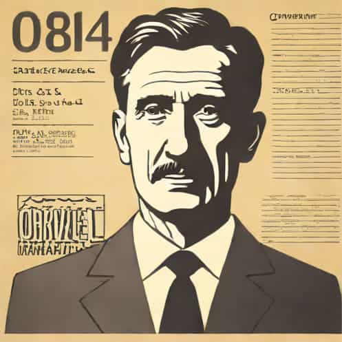 How Did Orwell Write 1984