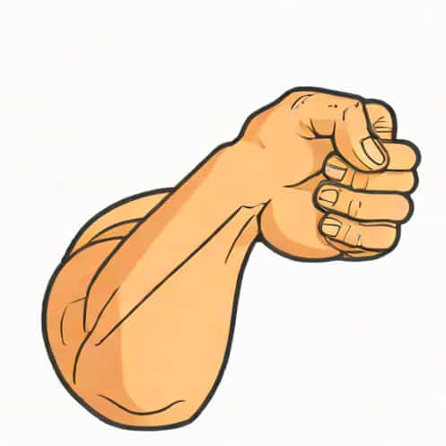 How To Draw A Flexing Arm
