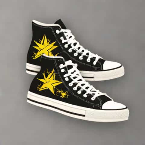 Never Surrender High Tops