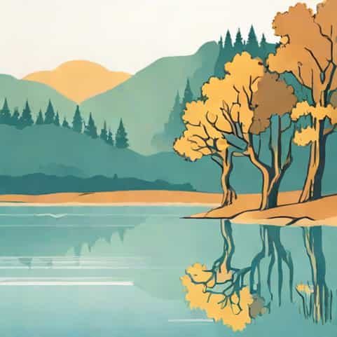 Oak Lake At Crooked Creek