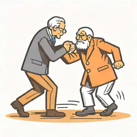 Old Man Fights Off Mugger