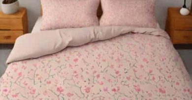 Pink Ditsy Floral Bedding