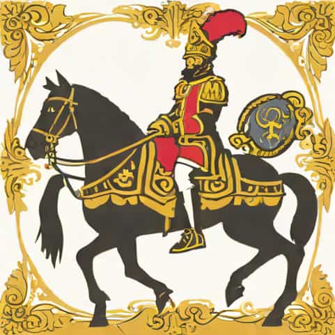 The Black Prince At Crecy
