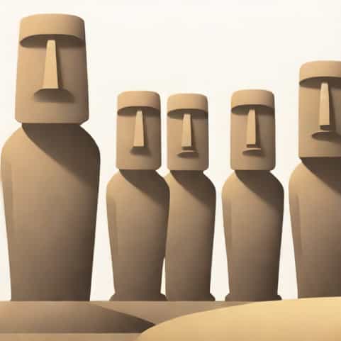 The Easter Island Statues