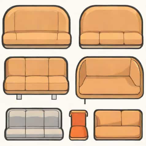 U Shaped Dinette Cushions
