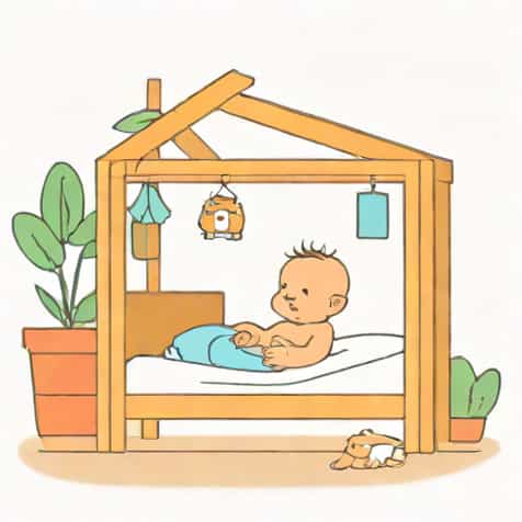 Un Bebe S'Habitue Au Bras
