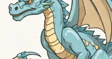 Young Moonstone Dragon 5e