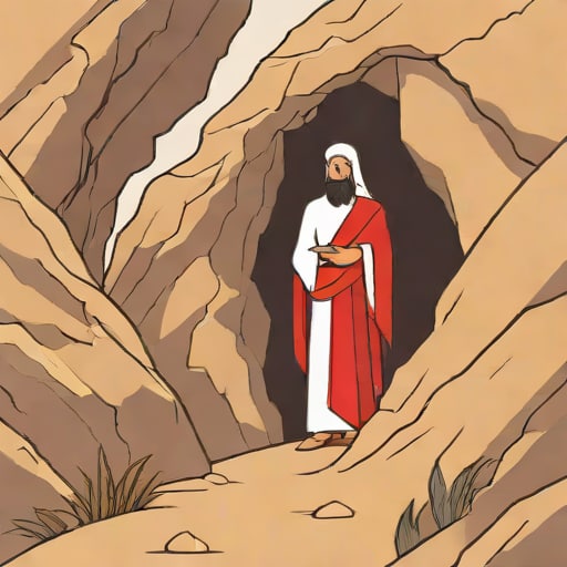 Elijah In The Cleft Of The Rock