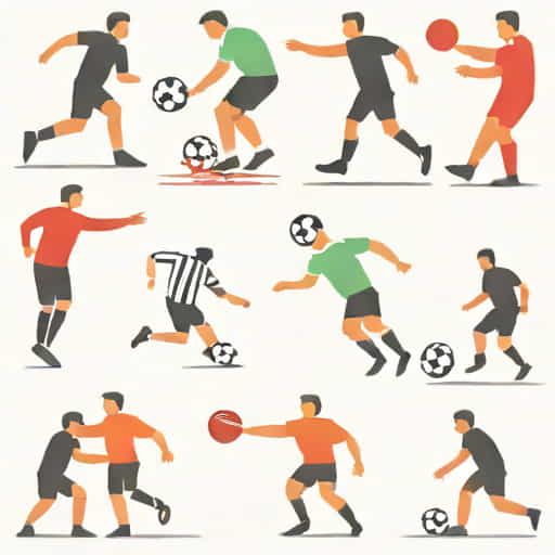 Examples Of A Foul Throw In Football