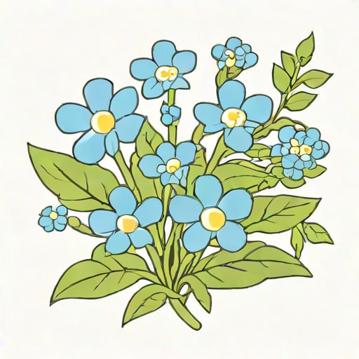 Forget Me Not Annual Firmament