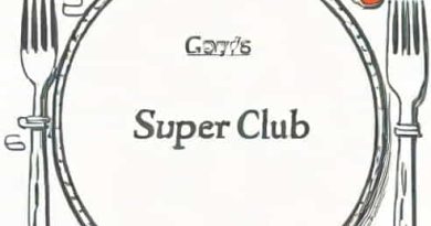 Gary'S Supper Club Menu