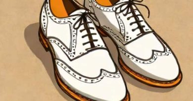John White Brogue Shoes
