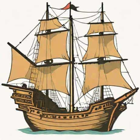 Label The Parts Of An Early Caravel Ship