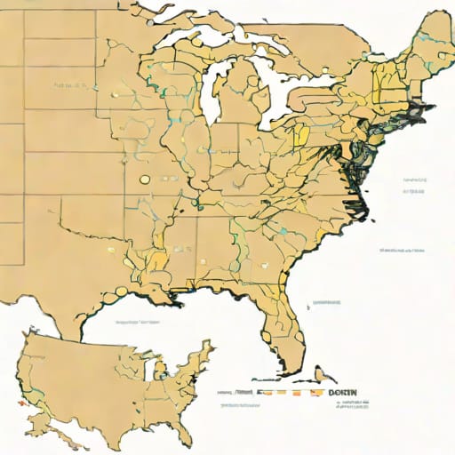 Map Of Us Eastern Seaboard