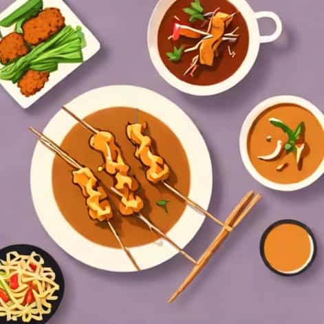 Recipetin Eats Satay Chicken