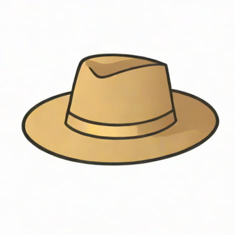 Rubber Cappello Di Paglia