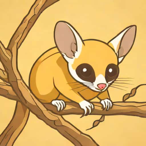 Yellow Sugar Glider